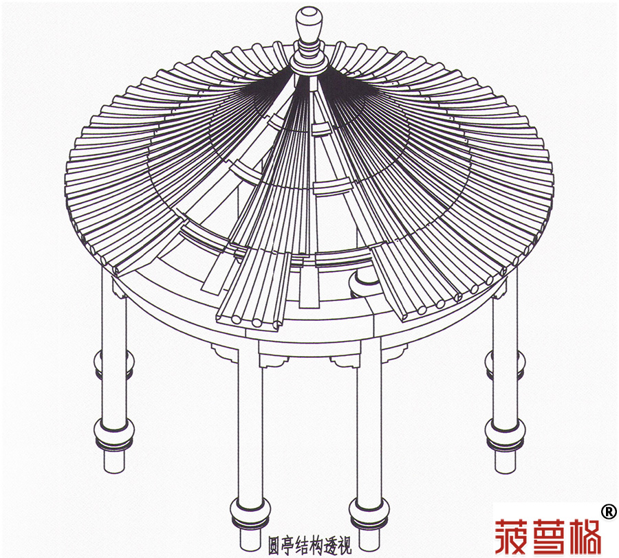 苏式园林圆亭设计解析(图3)