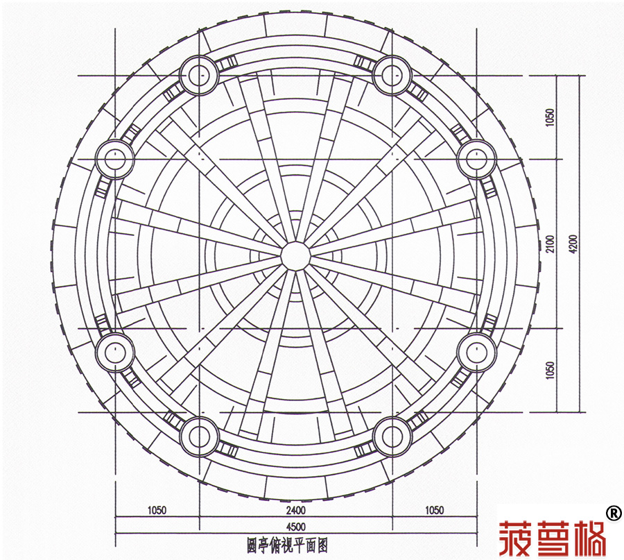 苏式园林圆亭设计解析(图4)